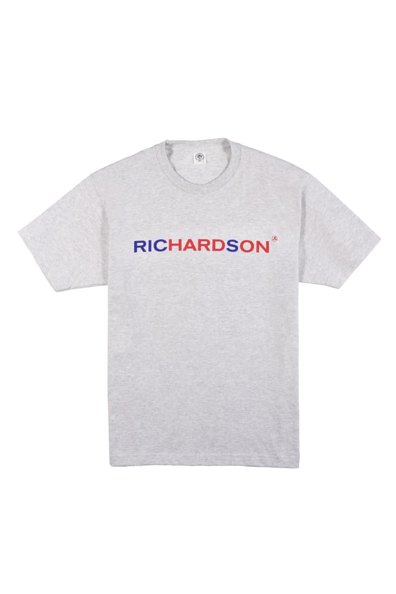 Richardson T-Shirt Collection logo release info pink grey black crewneck long-sleeve