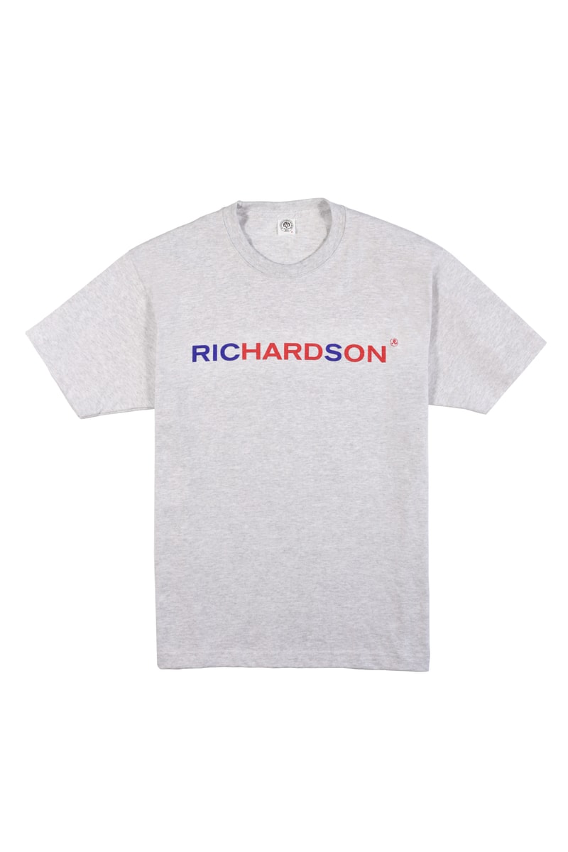 Richardson T-Shirt Collection logo release info pink grey black crewneck long-sleeve