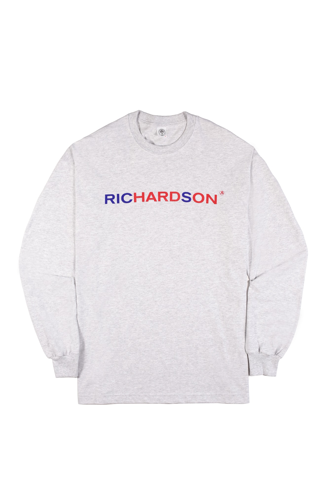 Richardson T-Shirt Collection logo release info pink grey black crewneck long-sleeve