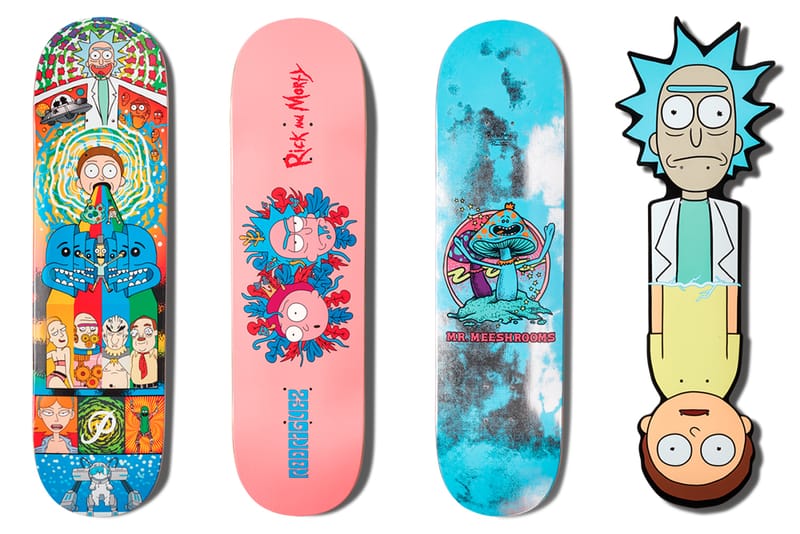 Primitive Skateboarding Drops a New 'Rick and Morty'-Themed Collection