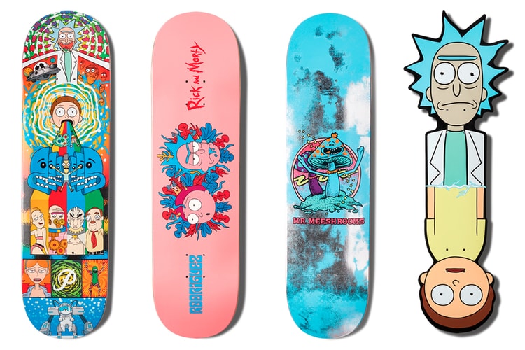 Primitive Skateboarding Drops a New 'Rick and Morty'-Themed Collection