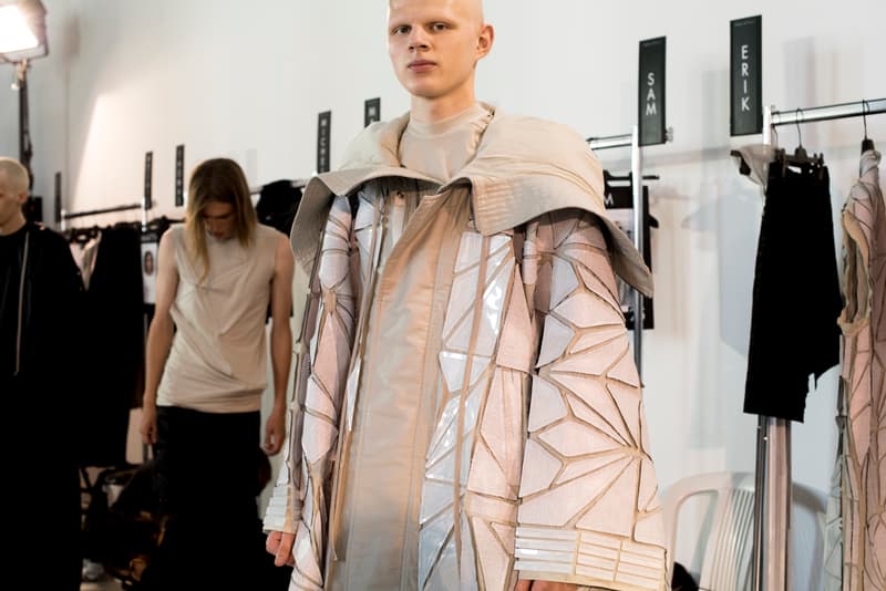 Rick Owens Spring/Summer 2019 Collection Paris Fashion Week Backstage