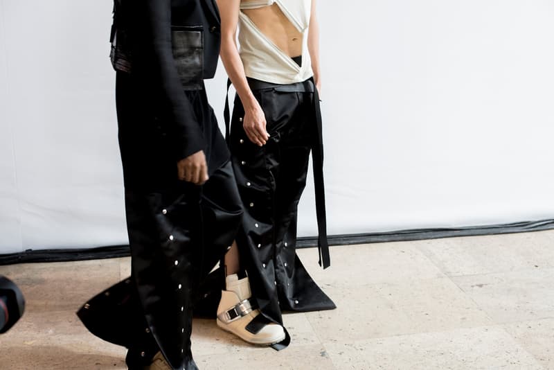 Rick Owens Spring/Summer 2019 Collection Paris Fashion Week Backstage