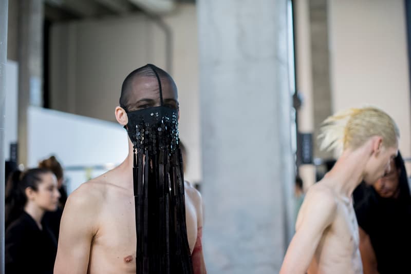 Rick Owens Spring/Summer 2019 Collection Paris Fashion Week Backstage