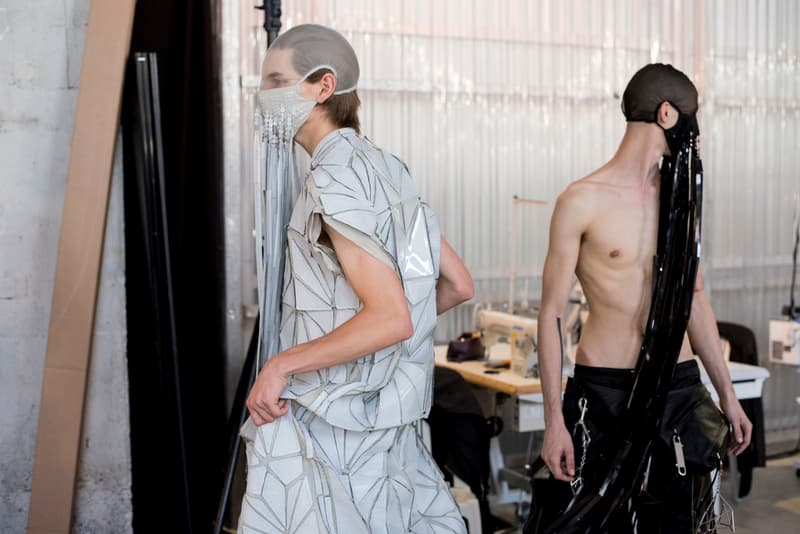 Rick Owens Spring/Summer 2019 Collection Paris Fashion Week Backstage