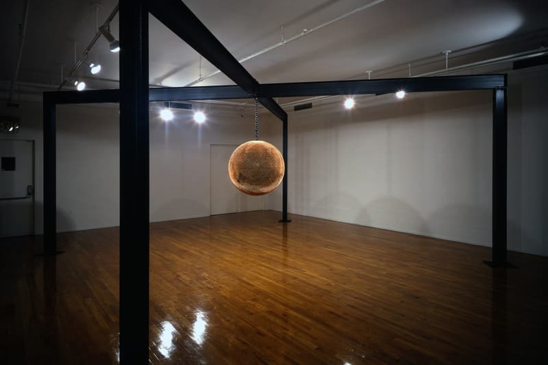 robert longo death star art basel unlimited sculpture artwork installation