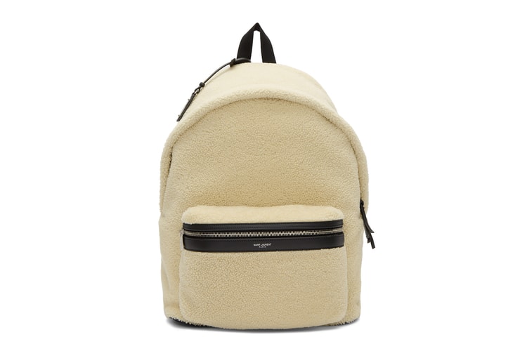Saint Laurent’s City Backpack Undergoes a Full-On Shearling Makeover