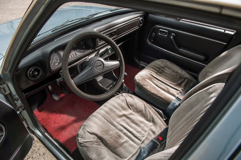 Pope John Paul II 1976 Ford Escort GL Auction rm sotheby's sedan light blue cars vehicles