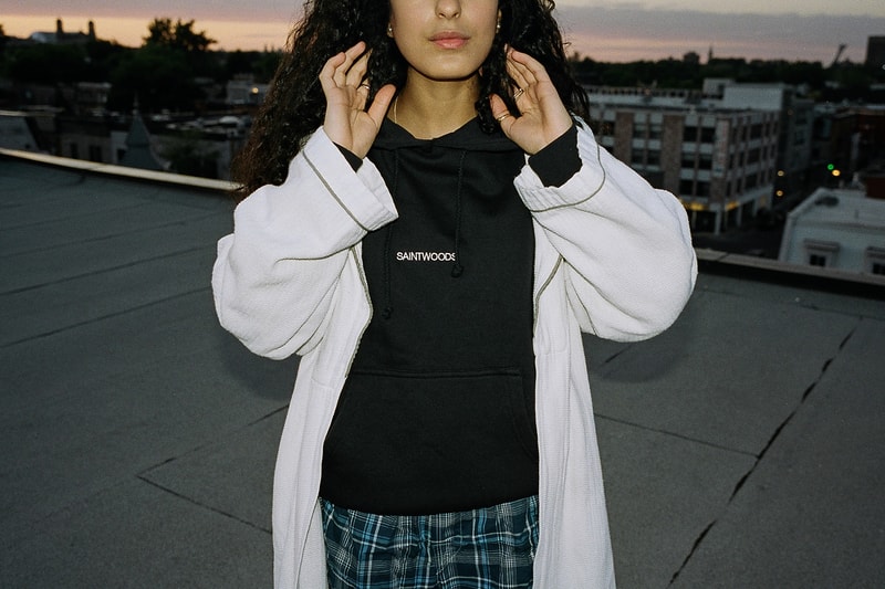 Saintwoods SW.006 collection Lookbook dickies accessories shirts hoodies tracksuits release info