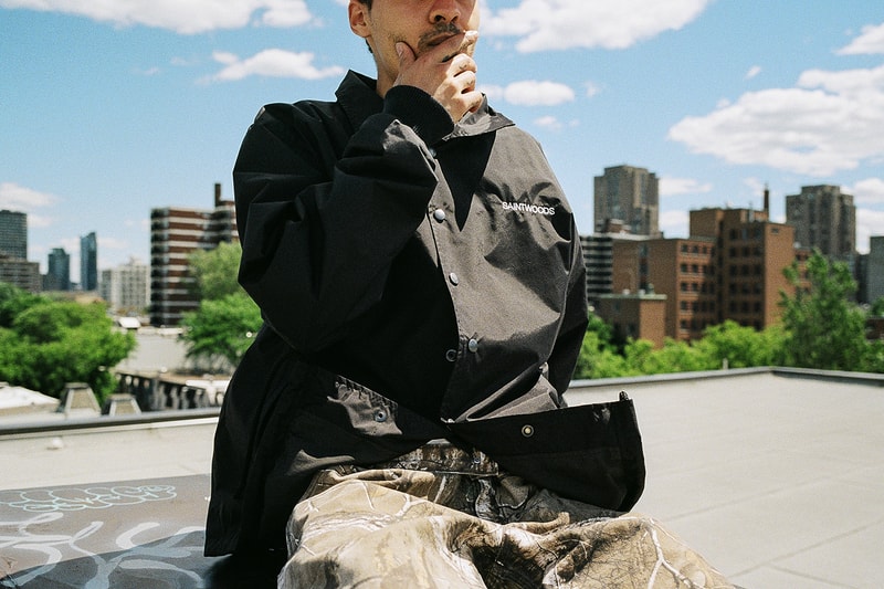 Saintwoods SW.006 collection Lookbook dickies accessories shirts hoodies tracksuits release info