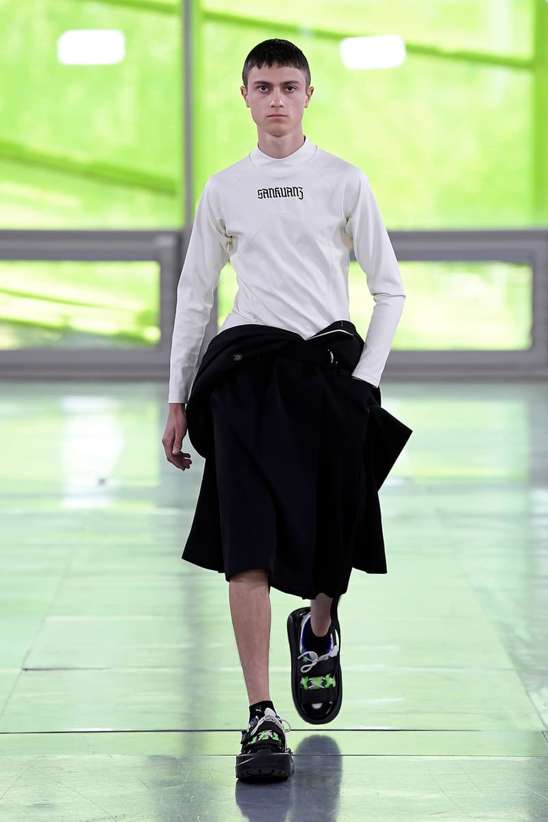 Sankuanz spring summer 2019 runway collection paris fashion week men shangguan zhe uniforms