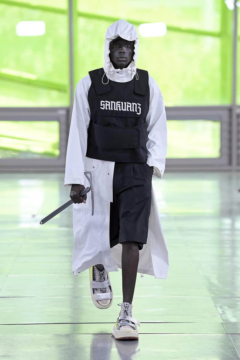 Sankuanz spring summer 2019 runway collection paris fashion week men shangguan zhe uniforms