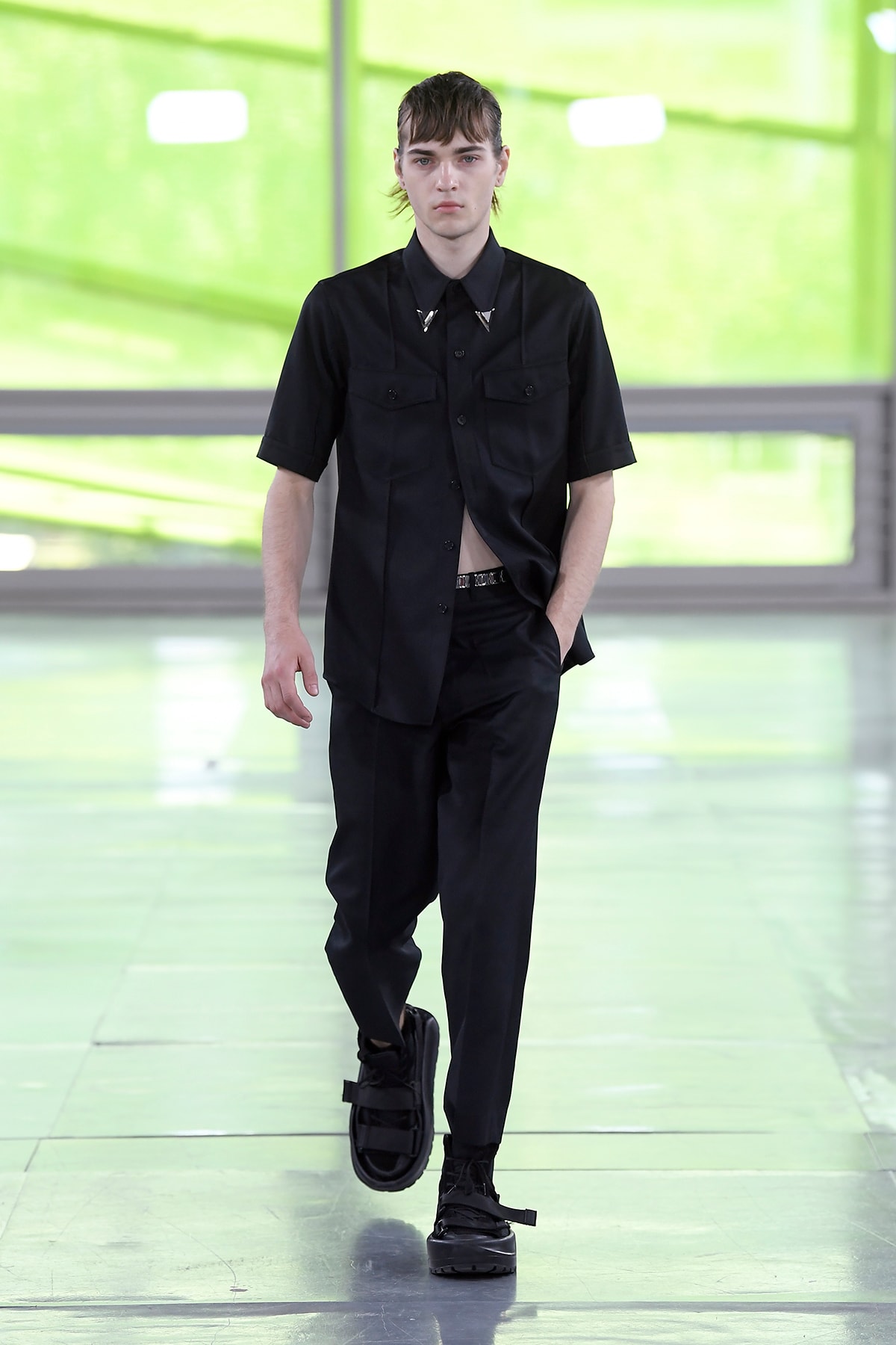Sankuanz spring summer 2019 runway collection paris fashion week men shangguan zhe uniforms