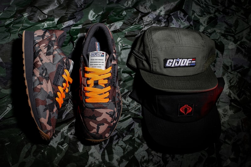 Shoe Palace Reebok Hasbro Canvas Classic G.I. Joe camo release info 25th anniversary