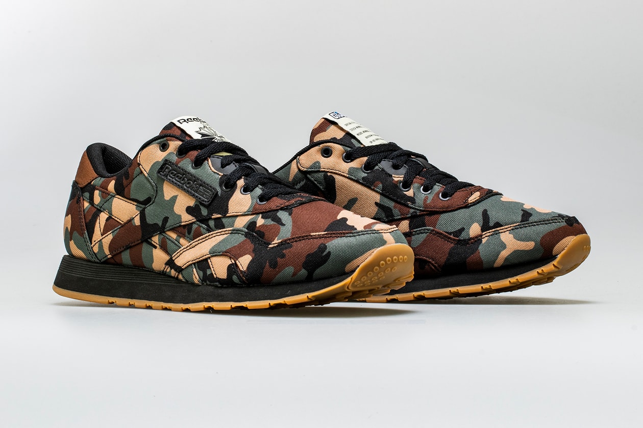 Shoe Palace Reebok Hasbro Canvas Classic G.I. Joe camo release info 25th anniversary