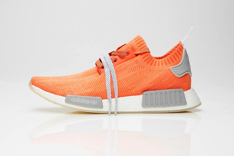 Sneakersnstuff adidas originals NMD_R1 PK Pack Trace Orange Energy Aqua teal blue white june 1 2 2018 release information info date