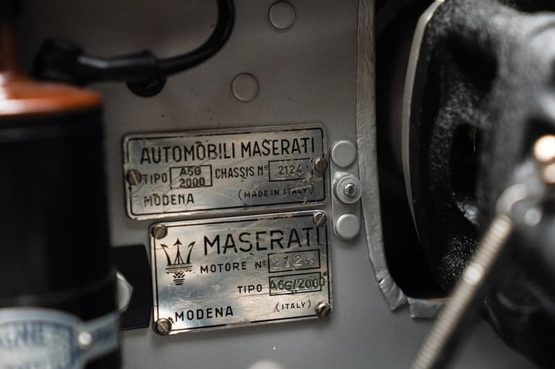 1956 Maserati A6G/2000 Berlinetta Zagato Automotive Cars Rare Classics Sotheby's Italian Automotive Design auction