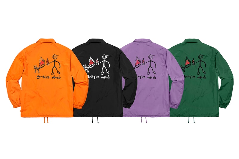 Supreme x Spitfire Spring 2018 Collection Skateboarding New York Sports Street Fashion Hoodies Tees Shorts Spring Summer