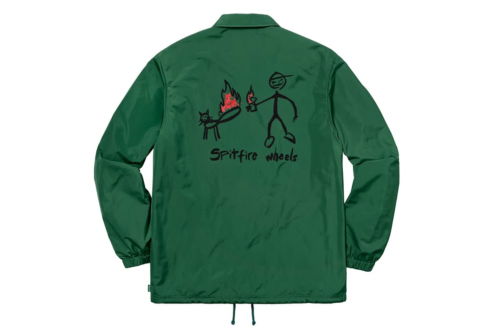 Supreme x Spitfire Spring 2018 Collection Skateboarding New York Sports Street Fashion Hoodies Tees Shorts Spring Summer