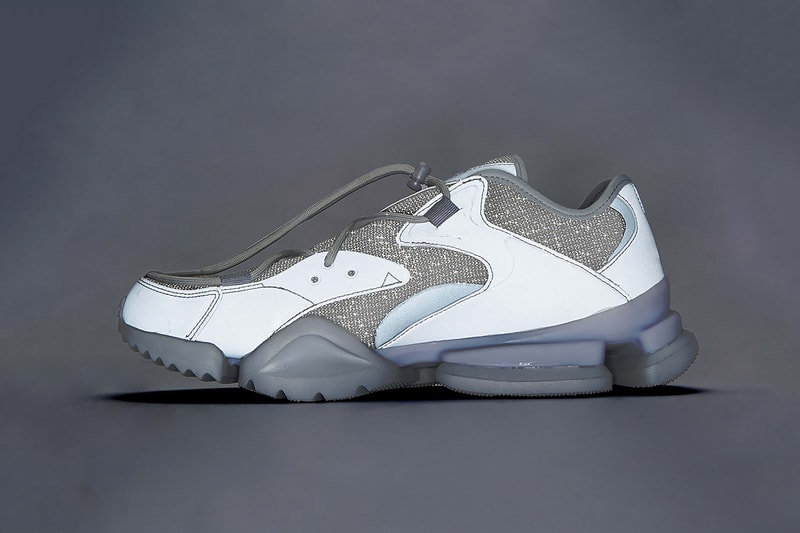 ssense reebok run.r 96 full moon release date 2018 june footwear grey gray silver 3m reflective