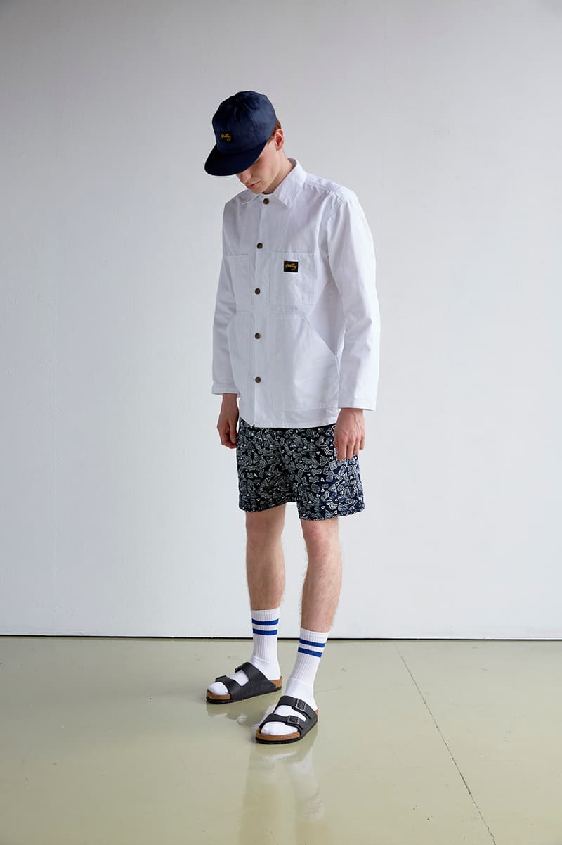 Stan Ray Spring/Summer 2019 Lookbook Collection Shirts Hoodies Jackets Tees T-Shirts Dungarees Overalls Jeans Trousers Pants Patagonia Miles Johnson