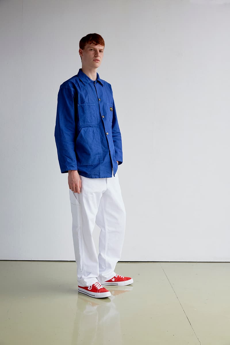 Stan Ray Spring/Summer 2019 Lookbook Collection Shirts Hoodies Jackets Tees T-Shirts Dungarees Overalls Jeans Trousers Pants Patagonia Miles Johnson