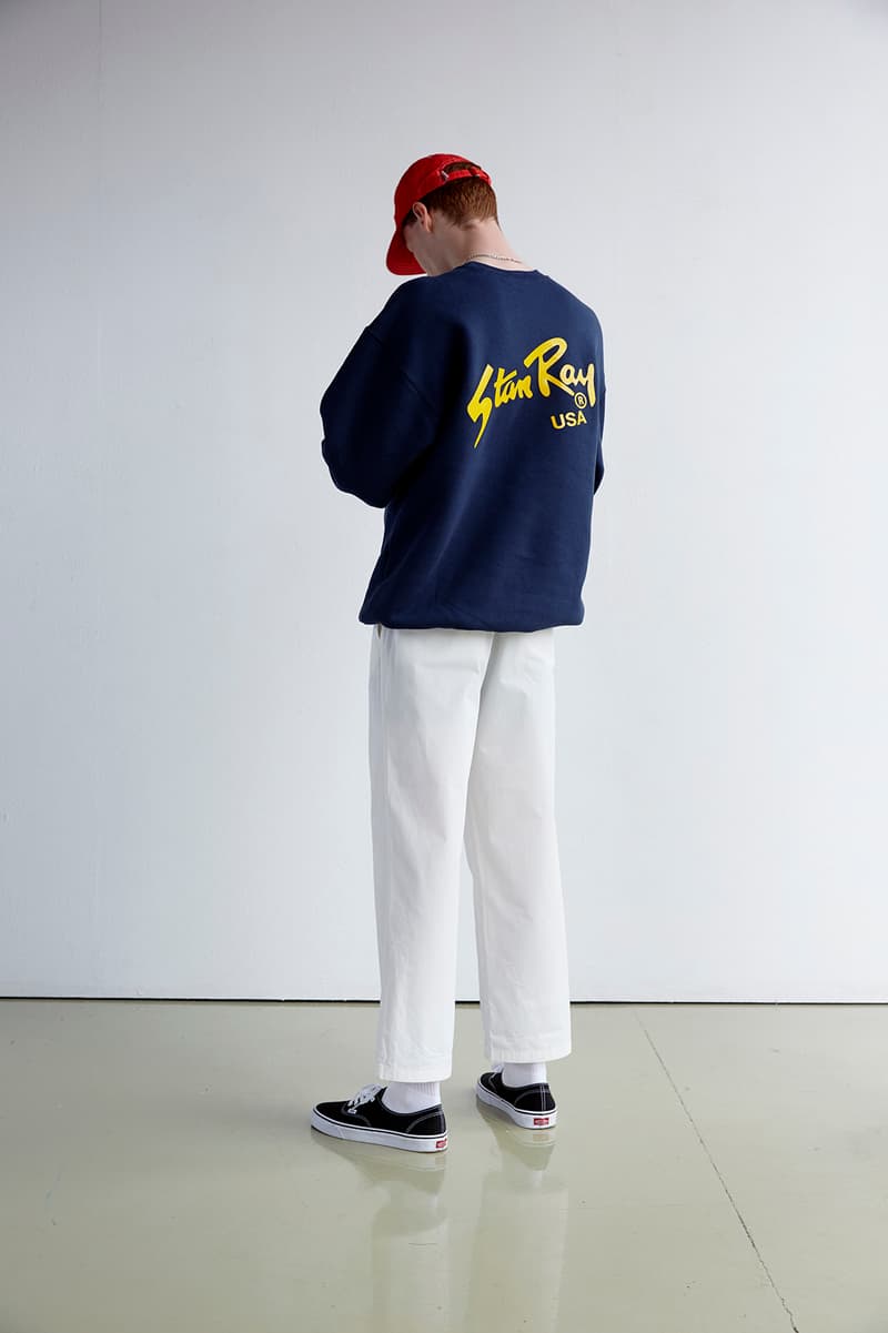 Stan Ray Spring/Summer 2019 Lookbook Collection Shirts Hoodies Jackets Tees T-Shirts Dungarees Overalls Jeans Trousers Pants Patagonia Miles Johnson