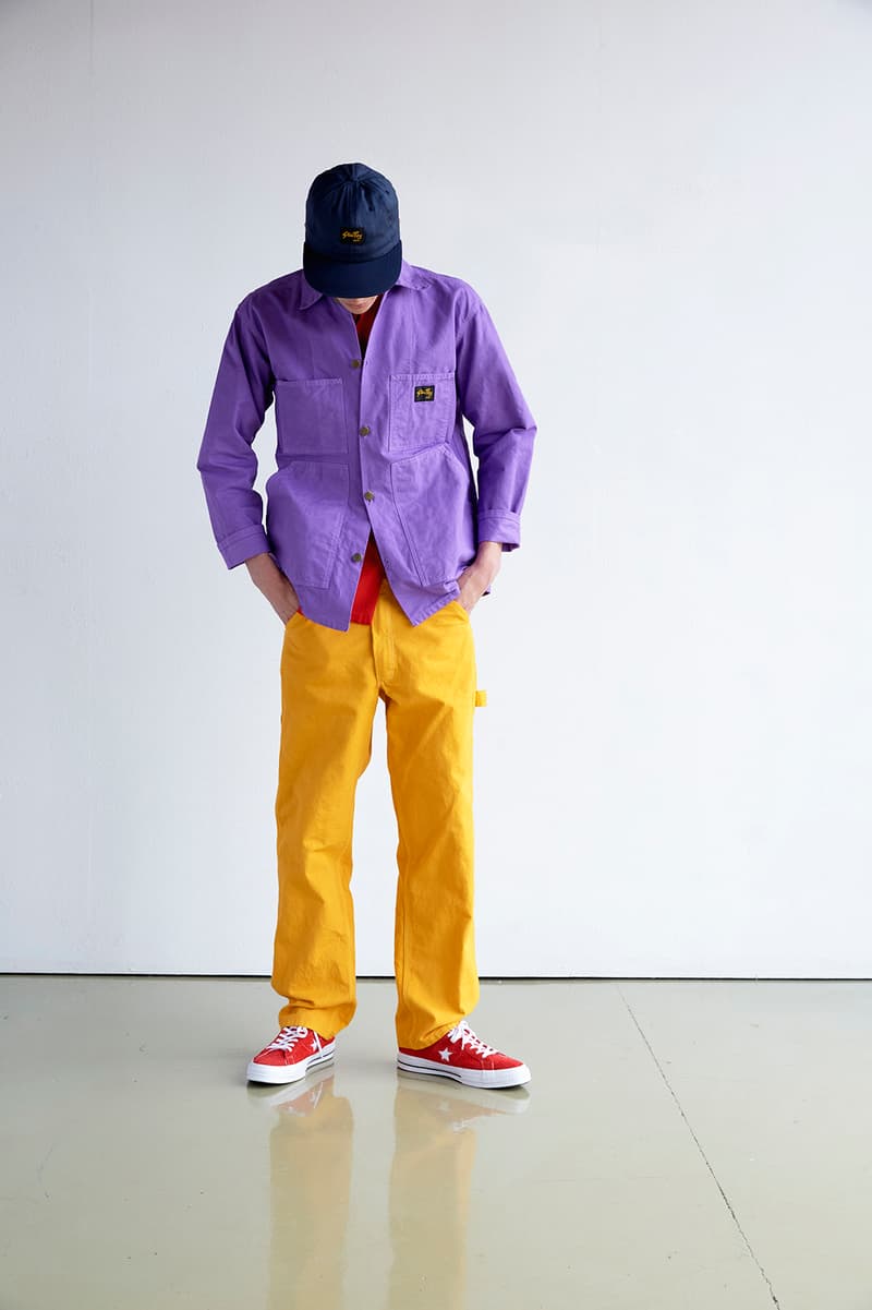 Stan Ray Spring/Summer 2019 Lookbook Collection Shirts Hoodies Jackets Tees T-Shirts Dungarees Overalls Jeans Trousers Pants Patagonia Miles Johnson