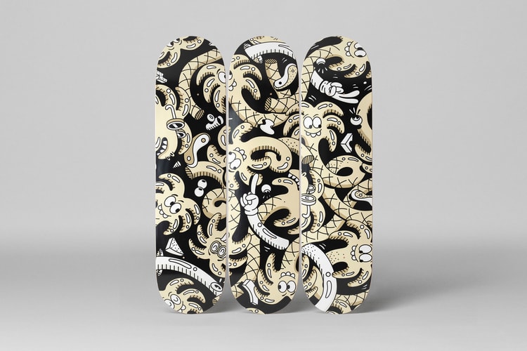 Steven Harrington Brings Psychedelic Pop Art to Limited Skateroom Decks