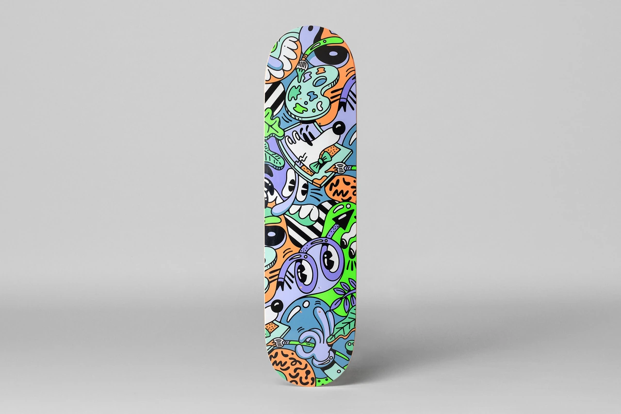 steven harrington skateroom limited decks artworks collectibles contemporary art visual