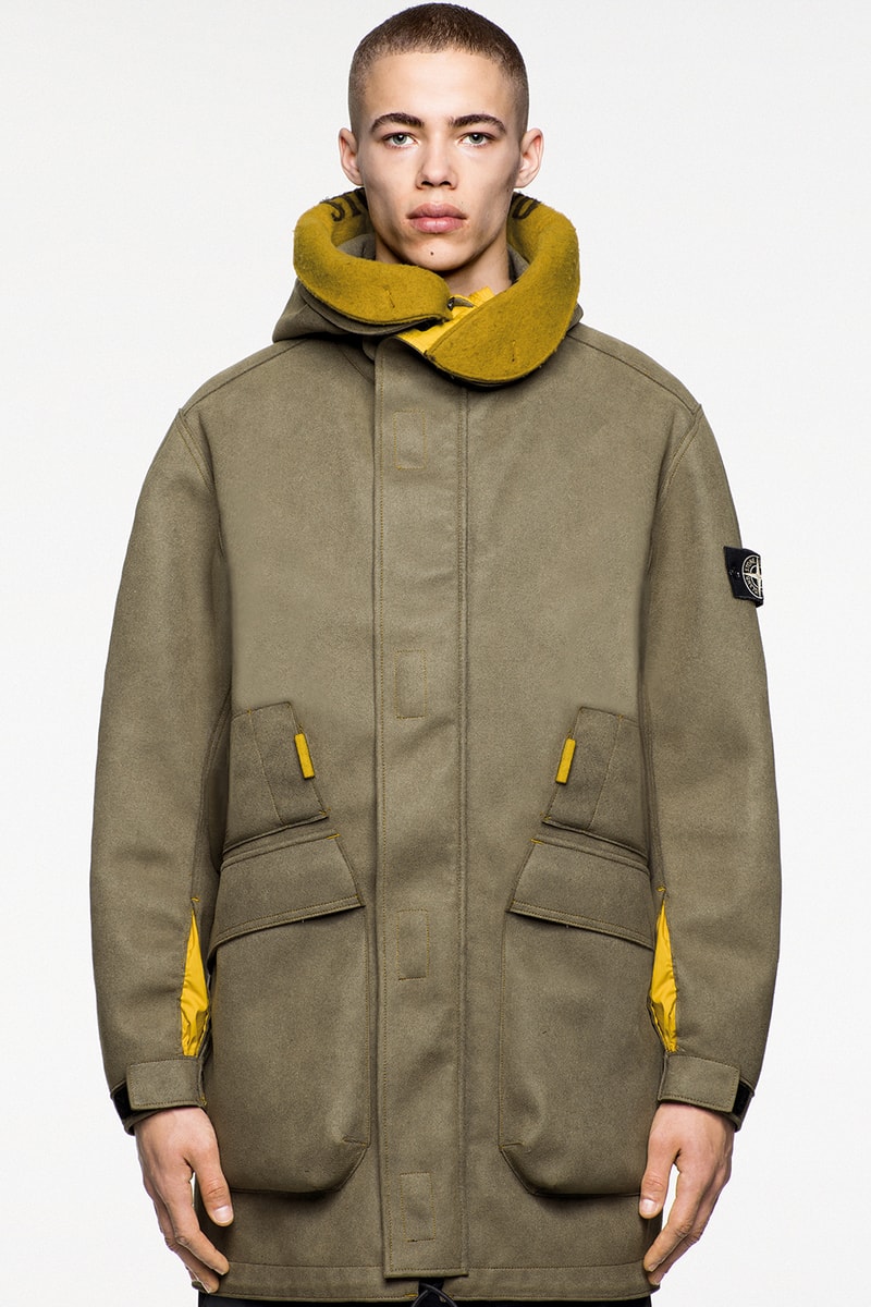 Stone Island Fall Winter 2018 Icon Imagery Lookbook collection