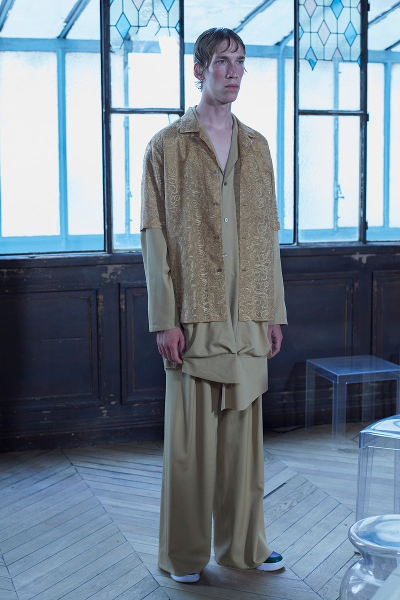 Sulvam spring summer 2019 paris fashion week collection lookbook mens genderless teppei fujita japan