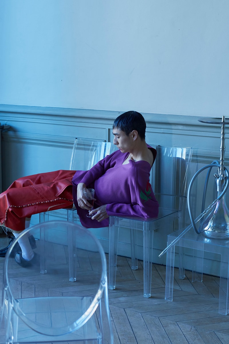 Sulvam spring summer 2019 paris fashion week collection lookbook mens genderless teppei fujita japan