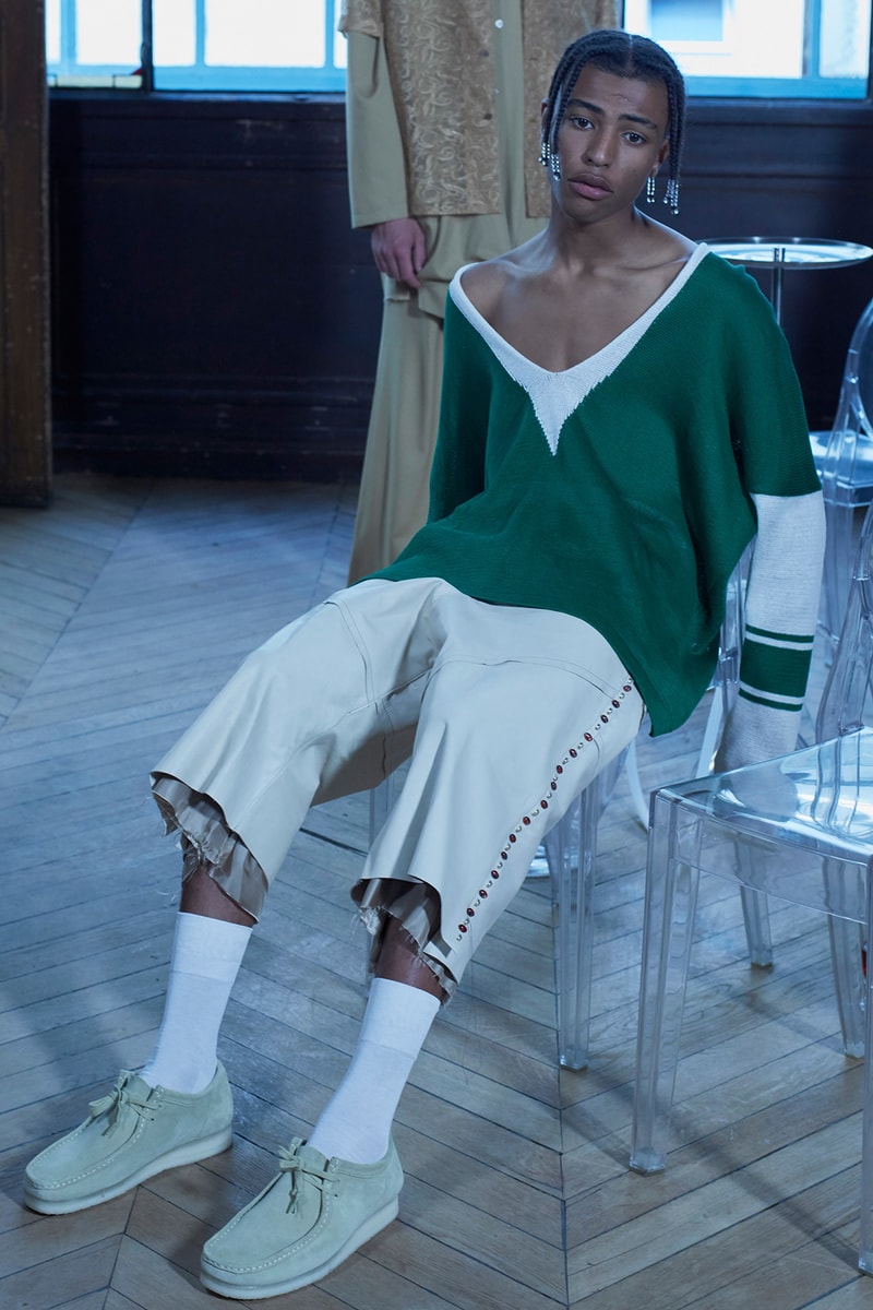 Sulvam spring summer 2019 paris fashion week collection lookbook mens genderless teppei fujita japan