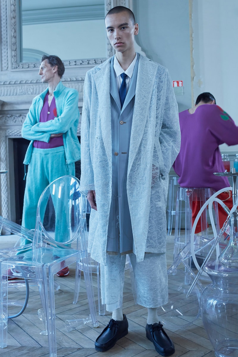 Sulvam spring summer 2019 paris fashion week collection lookbook mens genderless teppei fujita japan