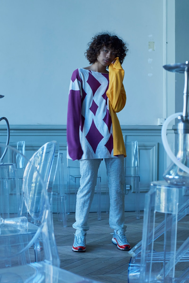 Sulvam spring summer 2019 paris fashion week collection lookbook mens genderless teppei fujita japan