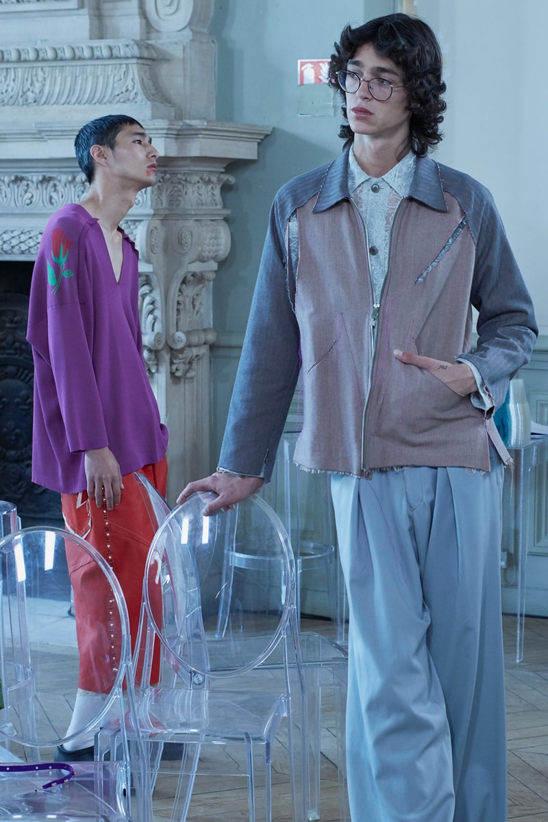 Sulvam spring summer 2019 paris fashion week collection lookbook mens genderless teppei fujita japan