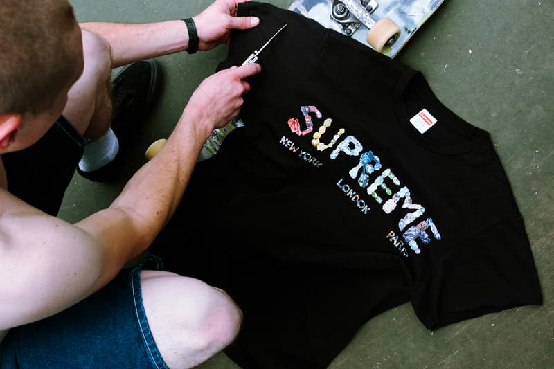 Supreme Summer 2018 Tees Ben Kadow Cutting Tee Knife