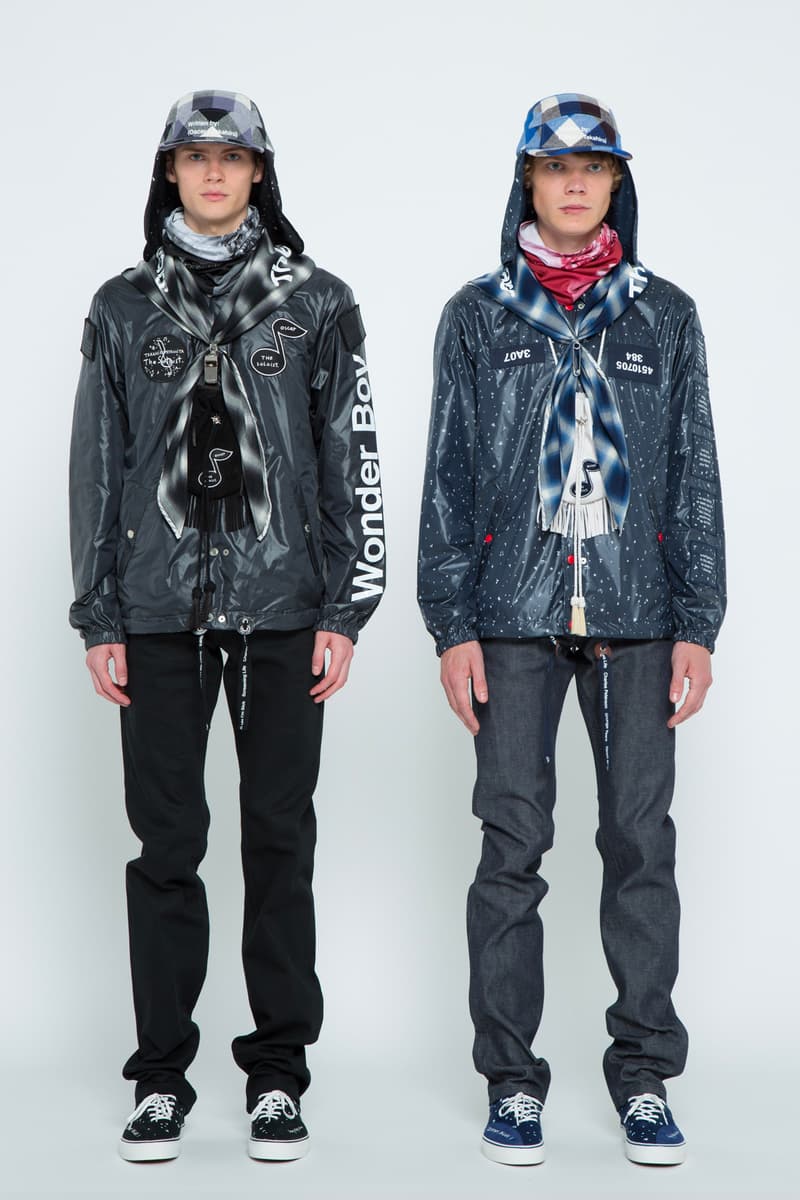 TAKAHIROMIYASHITA TheSoloist Spring summer 2019 Collection Paris Fashion Week summer slip on sneaker collaboration artwork photographs grunge Charles Peterson scarf cap hat jacket scarf grunge touch me im sick