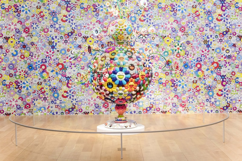 takashi murakami the octopus eats its own leg the modern museum of art fort worth texas exhibition paintings sculptures installations