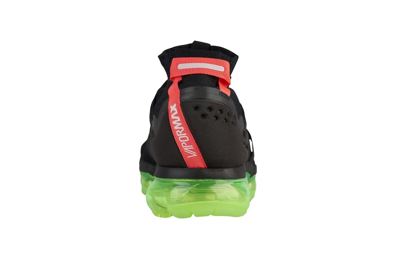 Nike Air Vapormax Flyknit Utility Black Volt Neon Green Red Black