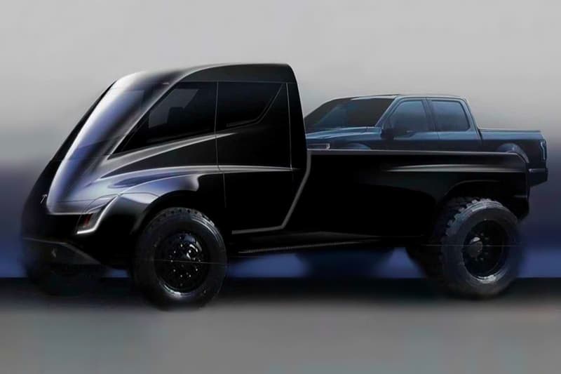 elon musk tesla pick up truck