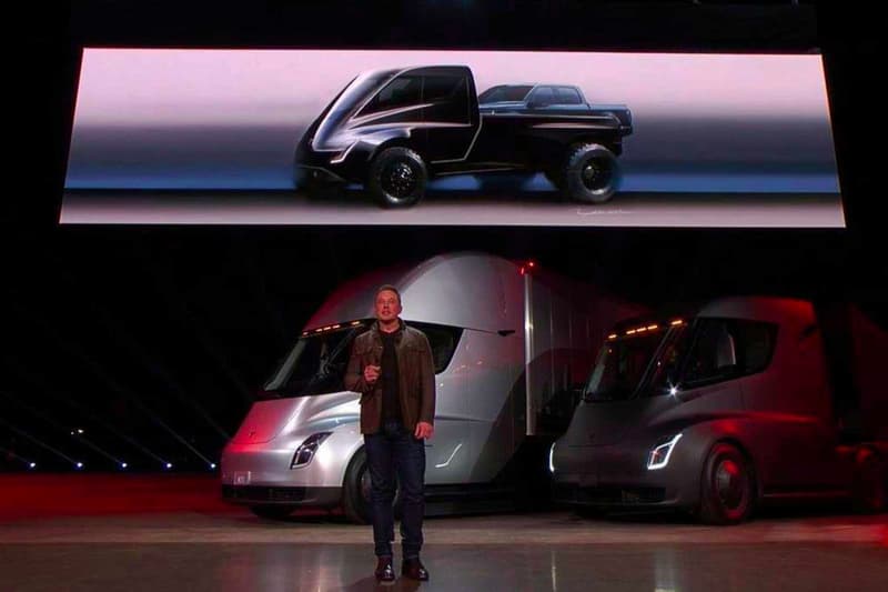 elon musk tesla pick up truck