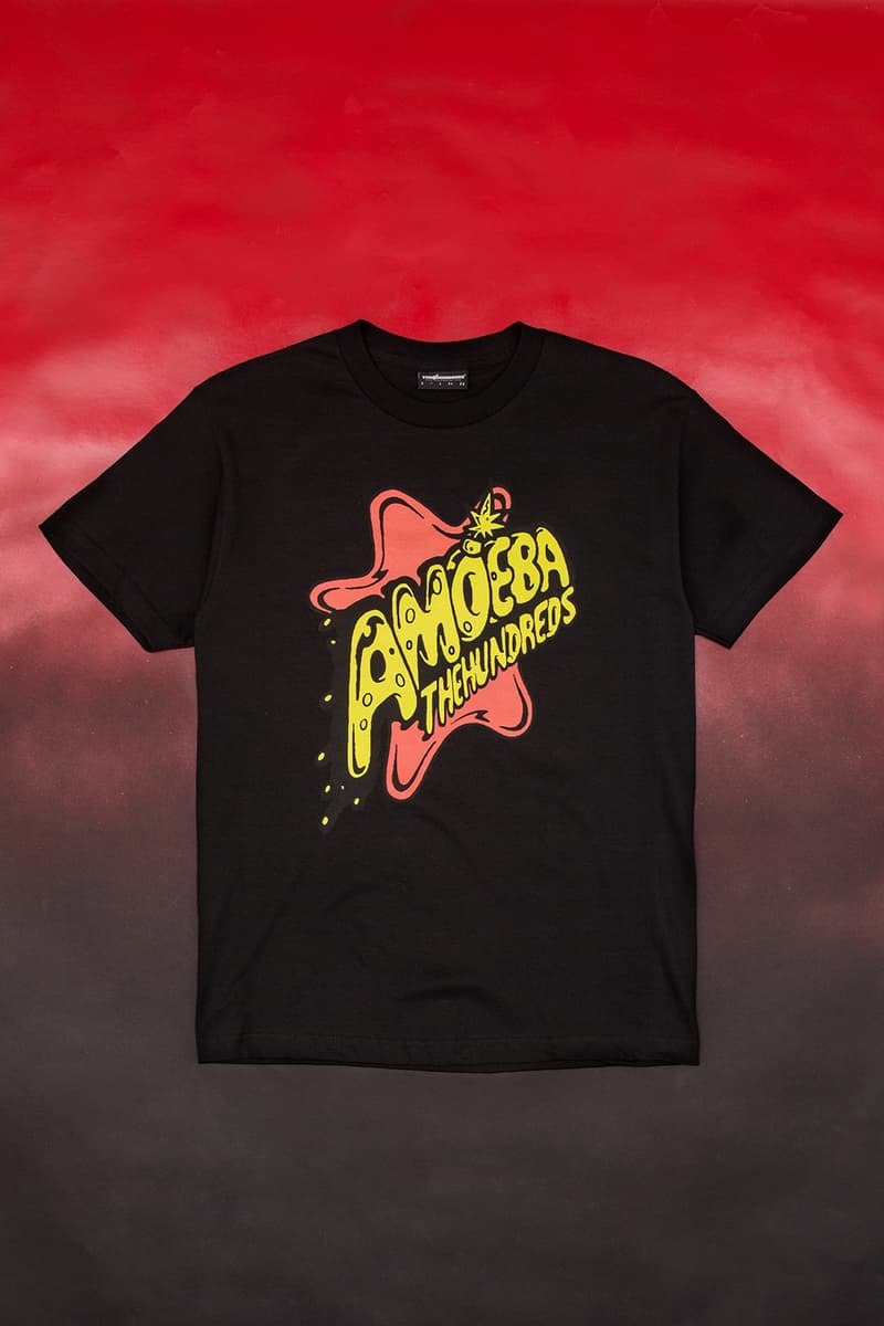 The Hundreds x Amoeba Music Collaboration release date info drop