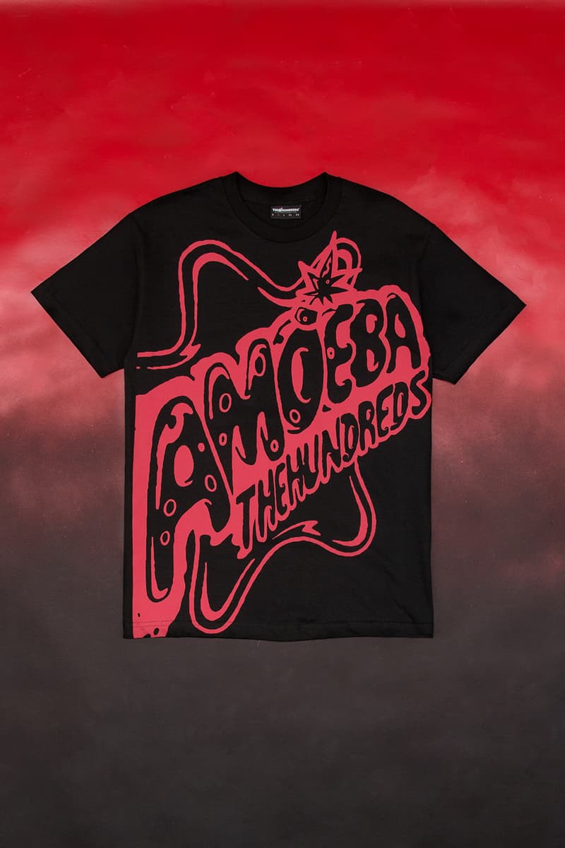 The Hundreds x Amoeba Music Collaboration release date info drop