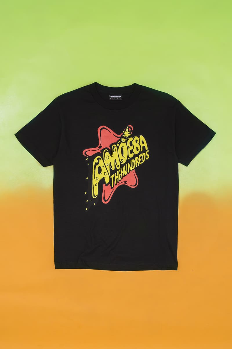 The Hundreds x Amoeba Music Collaboration release date info drop