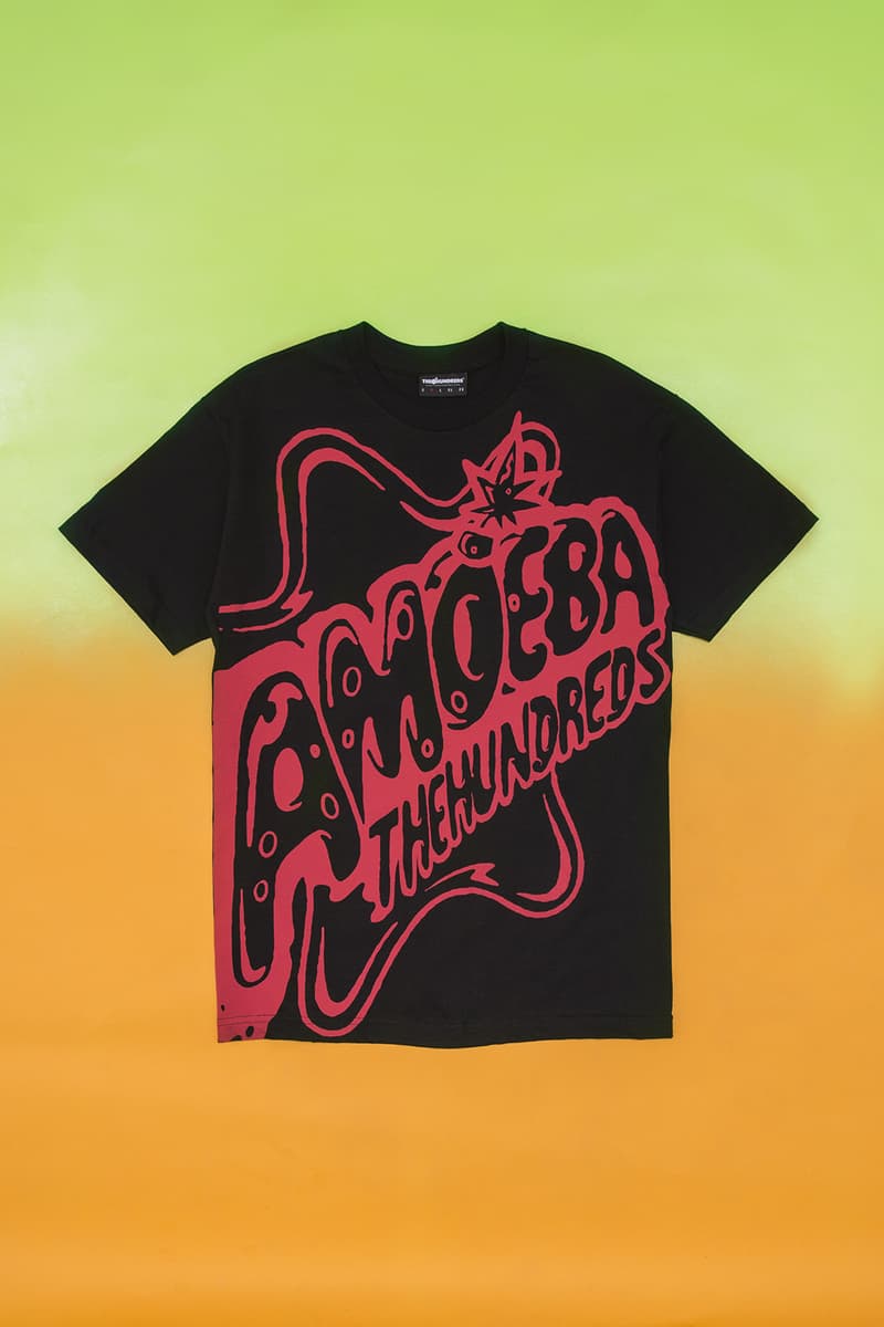 The Hundreds x Amoeba Music Collaboration release date info drop