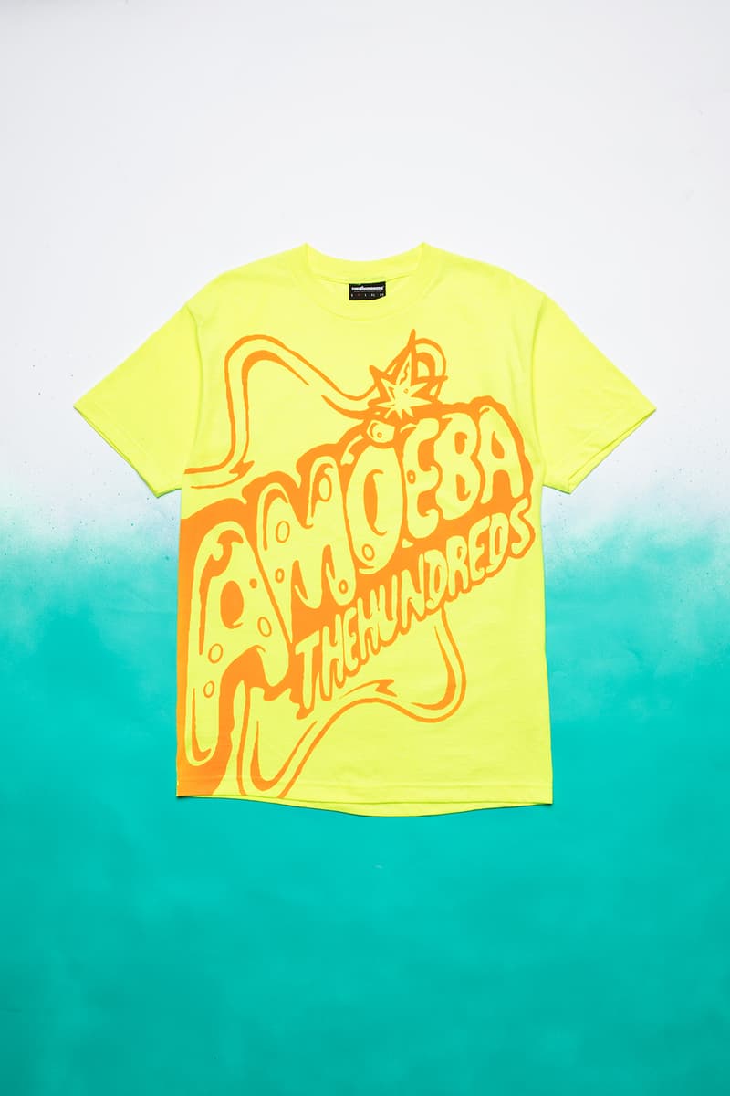 The Hundreds x Amoeba Music Collaboration release date info drop