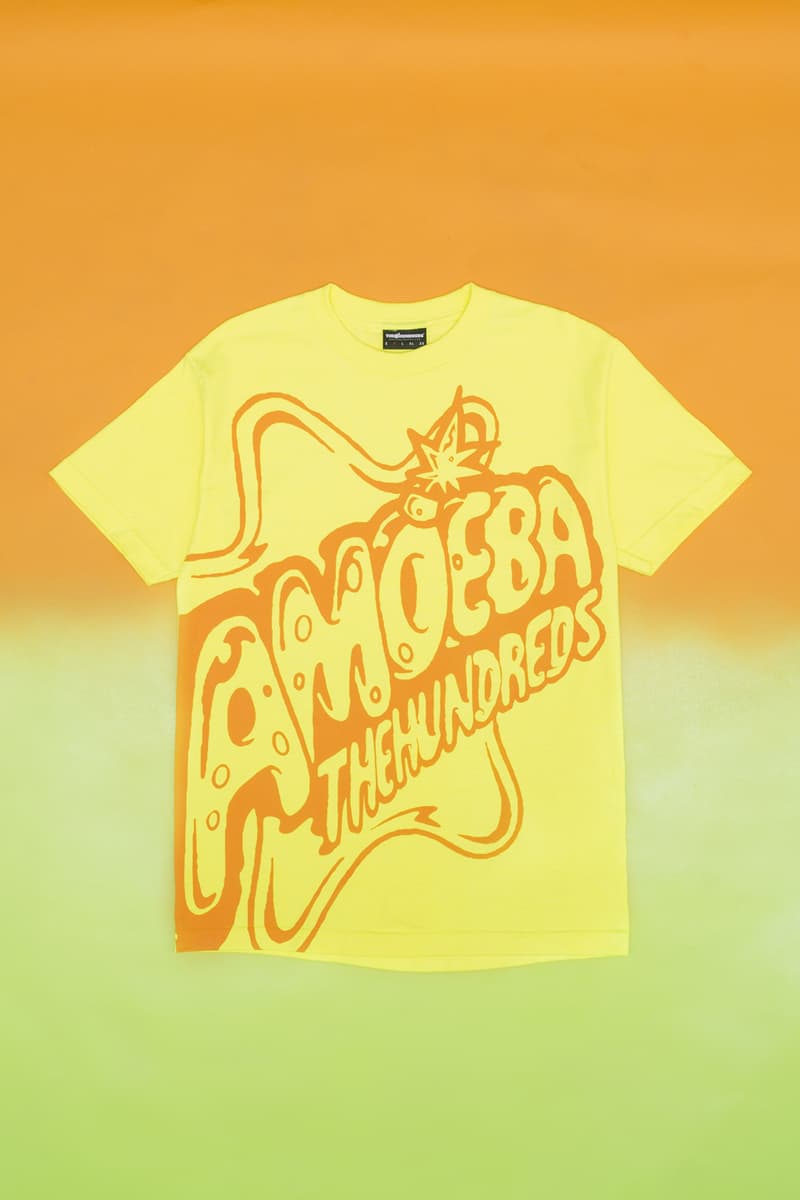 The Hundreds x Amoeba Music Collaboration release date info drop