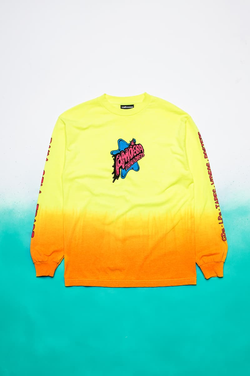 The Hundreds x Amoeba Music Collaboration release date info drop